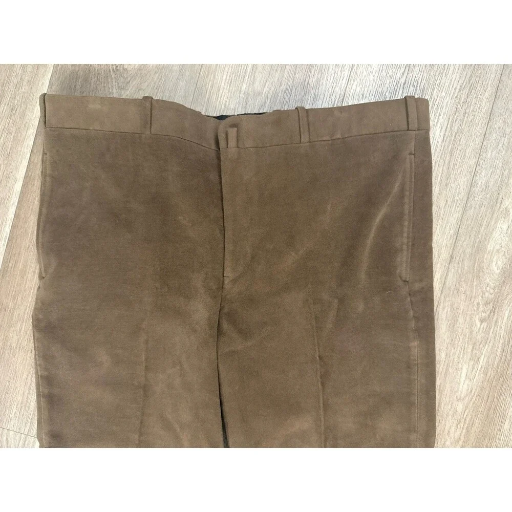 Raymond Partito Philadelphia Two Piece Custom Suit 2019 ~52R Suede Pants 42x28